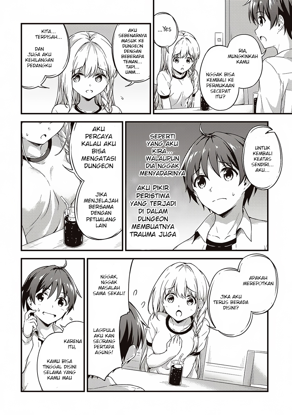 Boku no Heya ga Dungeon no Kyuukeijo ni Natteshimatta Ken Chapter 05 Bahasa Indonesia